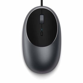 Satechi - Mouse cablato C1 USB-C - Space gray