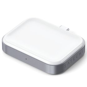 Satechi - Dock di ricarica wireless USB-C per AirPods