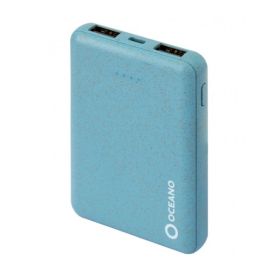 SBS eco-friendly powerbank 5,000 mAh blauw