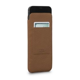Sena Ultraslim Wallet - Custodia portacarte iPhone 13 Mini - Marrone