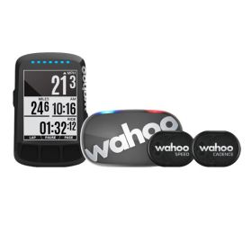 Wahoo Fitness ELEMNT BOLT Stealth & TICKR Stealth, RPM Bundle - Ciclocomputer