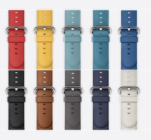 Apple Classic Buckle terza generazione in tutti i colori disponibili